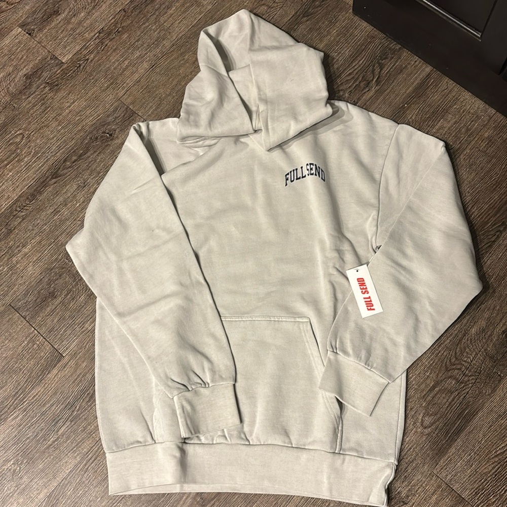Nelk Boys Full Send Cream Hoodie